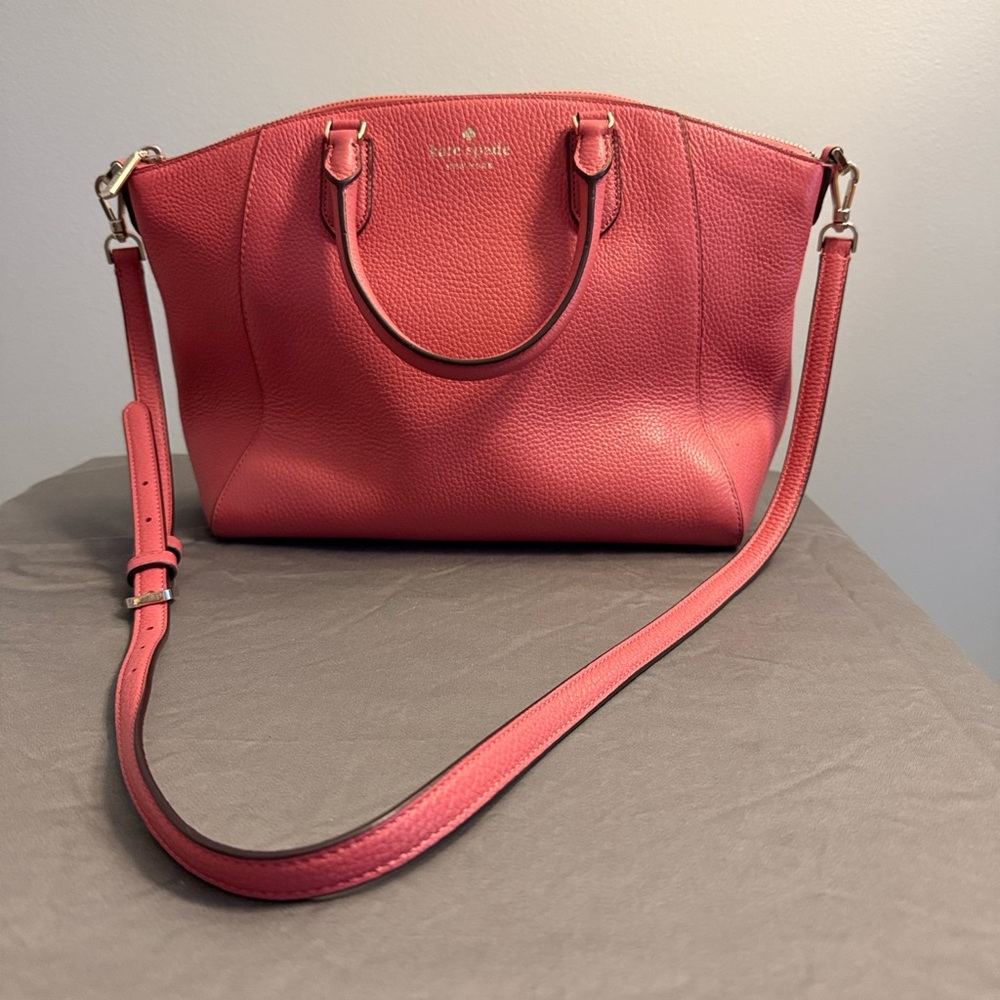 Kate Spade Pink Leather Shoulder Bag